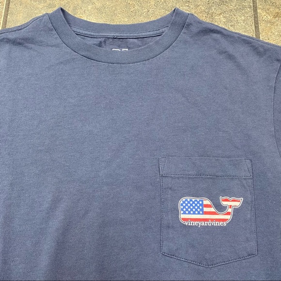 Men’s Vineyard Vines S/S Pocket T-Shirt Size XS - Picture 2 of 4